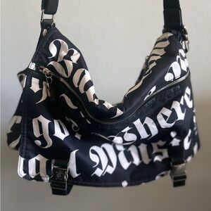 Black and White L.A.M.B. Gwen Stefani Vintage Y2K Crossbody